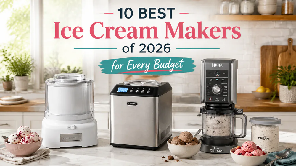 10 Best Ice Cream Makers of 2026 for Every Budget