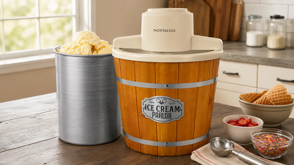 Nostalgia 4-Quart Electric
