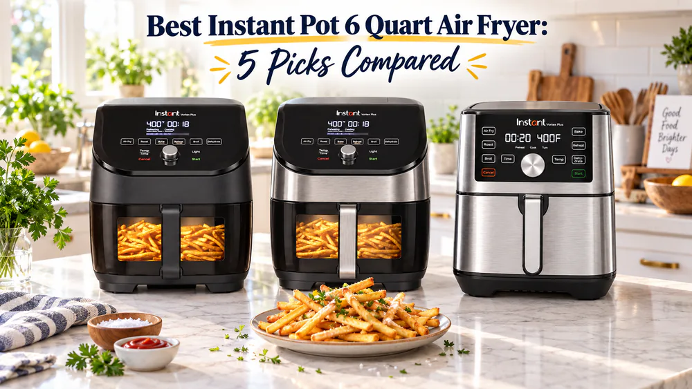 Best Instant Pot 6 Quart Air Fryer: 5 Picks Compared
