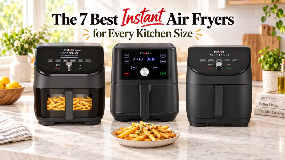 The 7 Best Instant Air Fryers for Every Kitchen Size