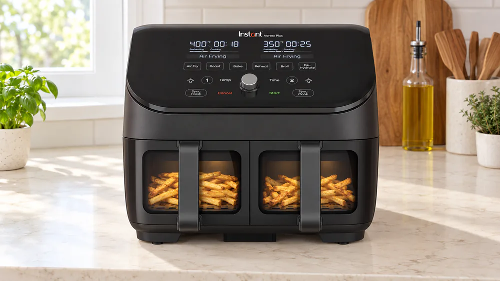 Instant Vortex Plus Dual 8-Quart ClearCook