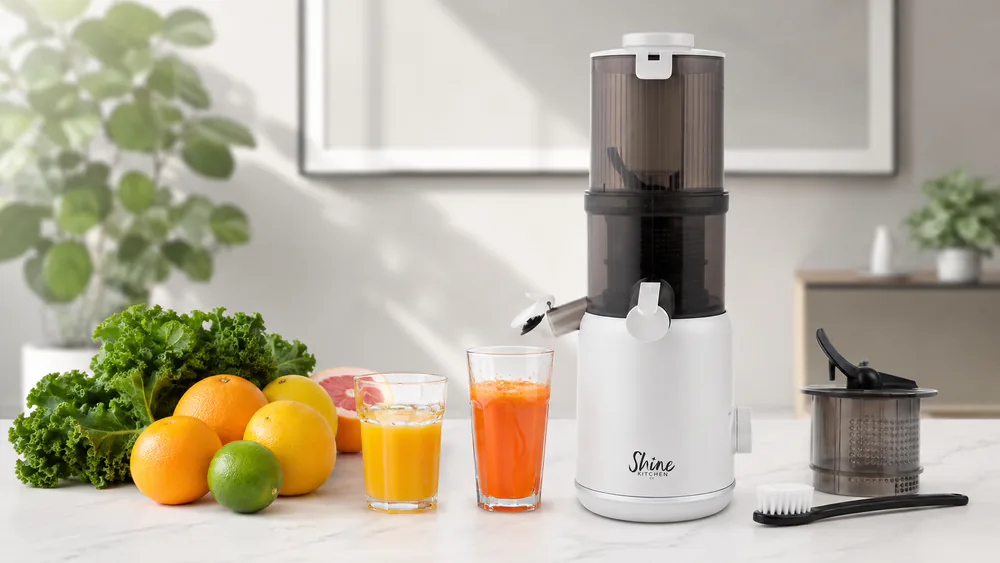 Tribest Shine Multi-Batch Compact Cold Press Juicer SMB-1