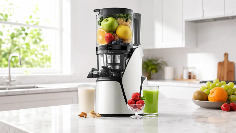EanOruus 3-in-1 Cold Press Juicer