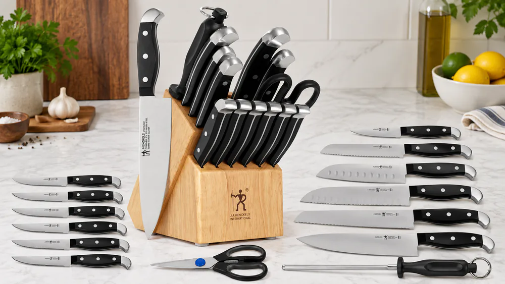 J.A. Henckels Statement 15-Piece Knife Block Set