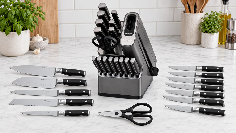 Ninja Foodi NeverDull 17-Piece Knife System (K32017)