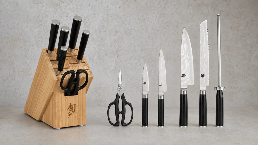 Shun Classic 7-Piece Essential Knife Block Set