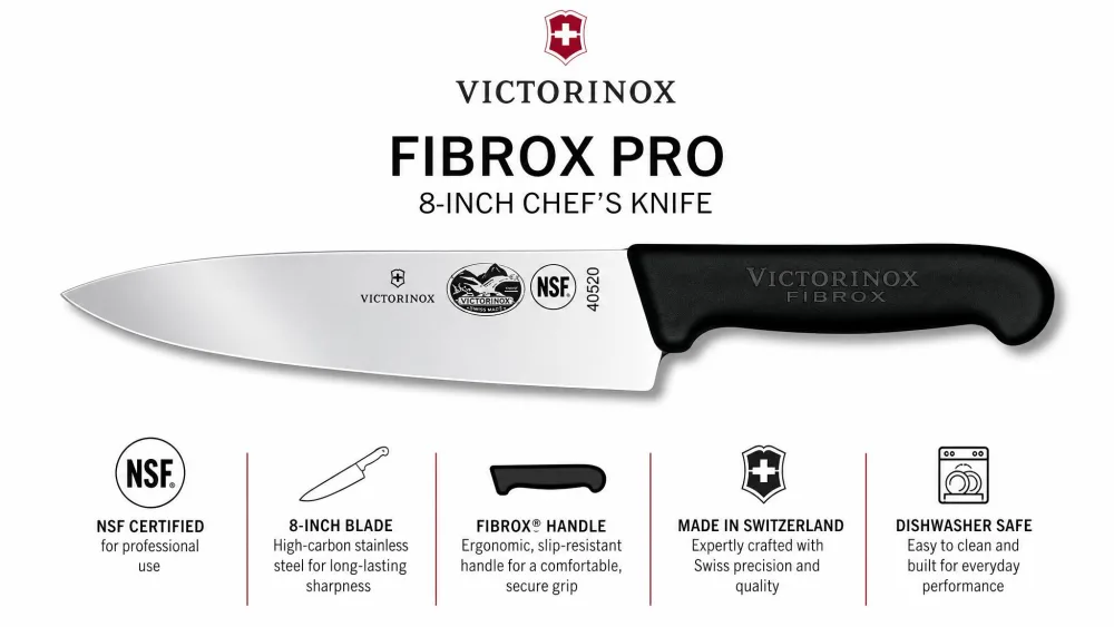 Victorinox Fibrox Pro 8-Inch Chef's Knife