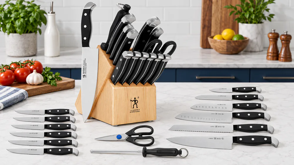 HENCKELS Statement 15-Piece Knife Block Set