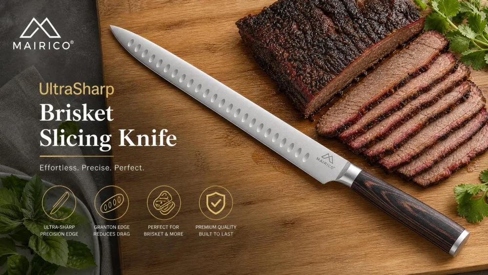 MAIRICO UltraSharp Brisket Slicing Knife
