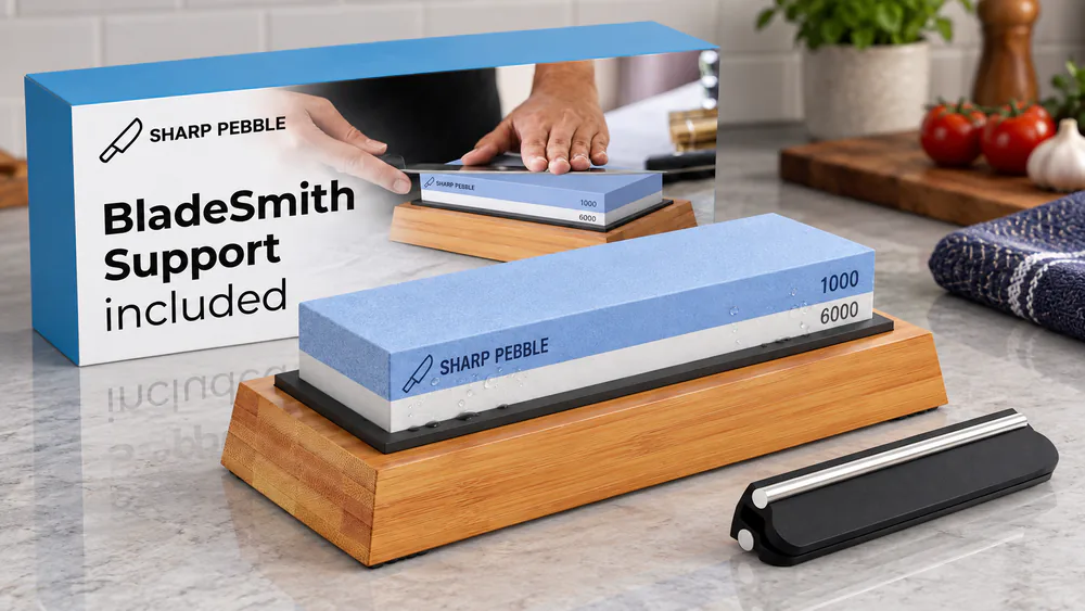 Sharp Pebble Premium Whetstone 1000/6000