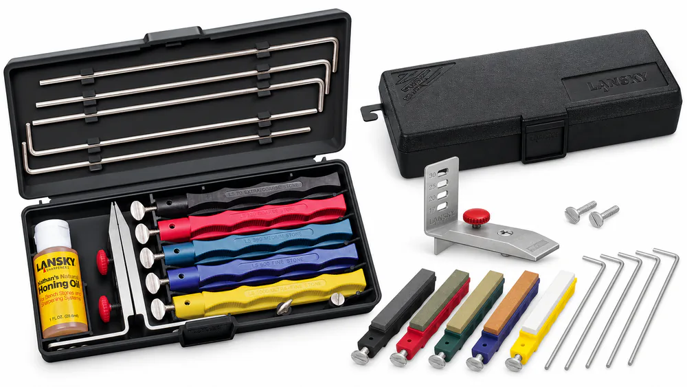 Lansky Deluxe 5-Stone Sharpening System