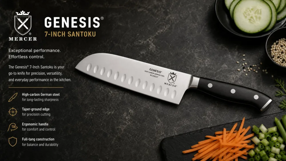 Mercer Culinary Genesis 7-inch santoku