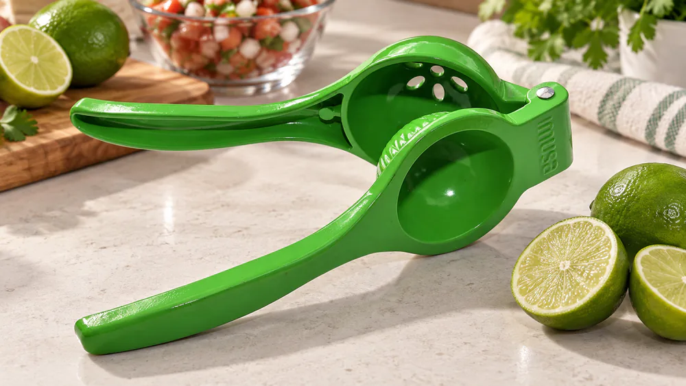 IMUSA Green Manual Citrus Squeezer