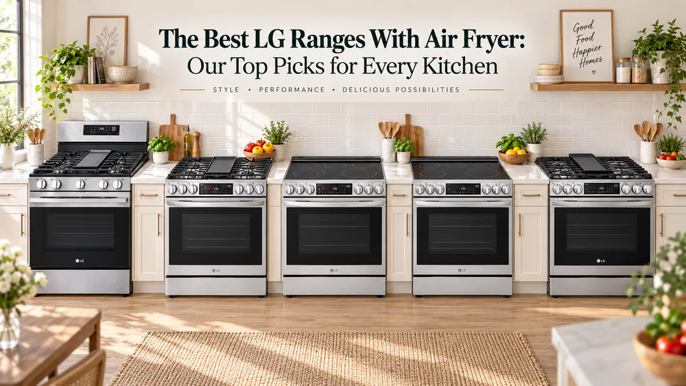 The Best LG Ranges With Air Fryer: Our Top Picks for Every Kitchen