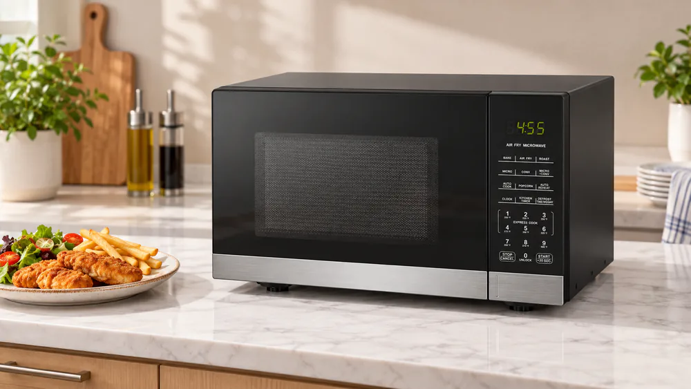 Mainstays 0.9 Cu Ft 3-in-1 Air Fry Convection Microwave Oven