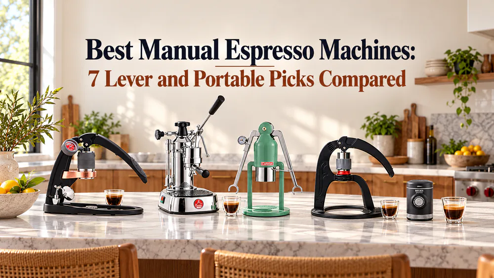 Best Manual Espresso Machines: 7 Lever and Portable Picks Compared