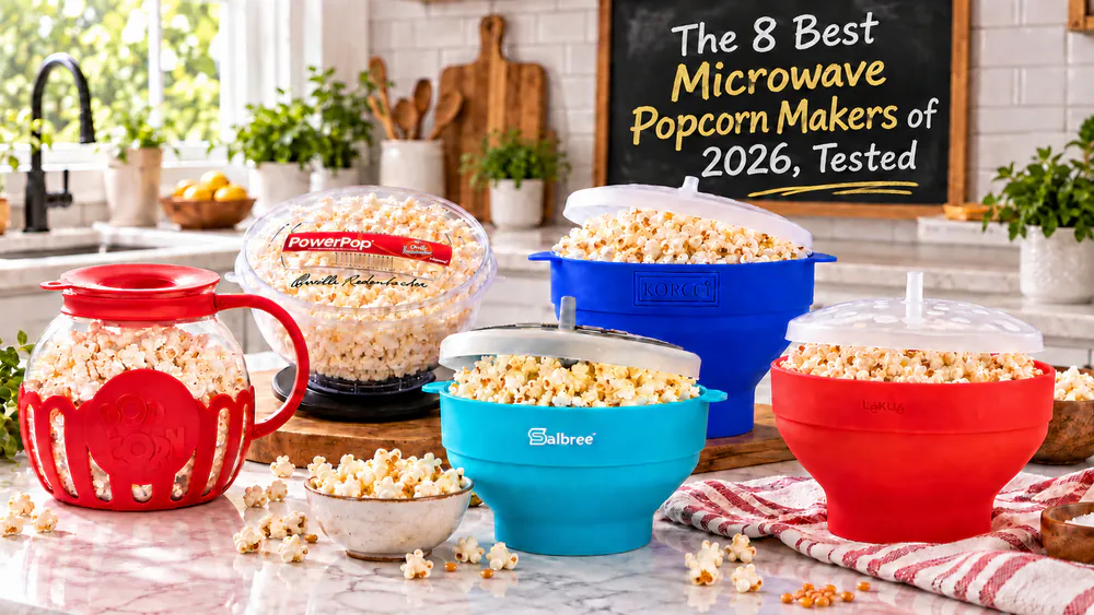 The 8 Best Microwave Popcorn Makers of 2026, Tested