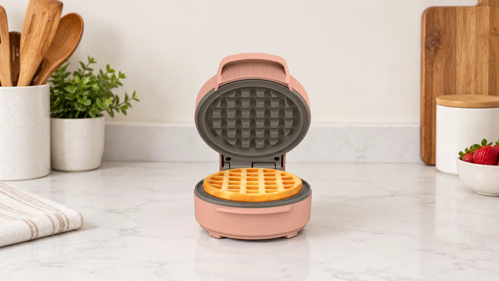 BELLA Snack-n-Store Mini Waffle Maker