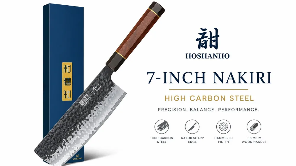 HOSHANHO 7-Inch High Carbon Nakiri