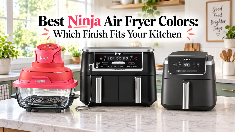 Best Ninja Air Fryer Colors: Which Finish Fits Your Kitchen