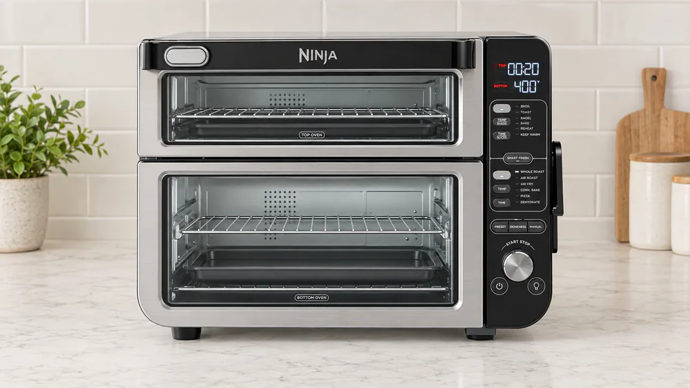 Ninja Smart Double Oven with FlexDoor DCT451