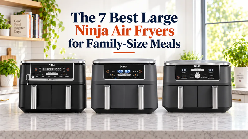 The 7 Best Large Ninja Air Fryers for Family-Size Meals