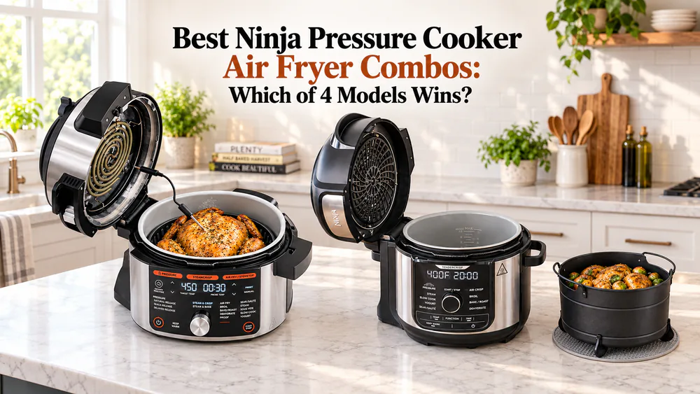 Best Ninja Pressure Cooker Air Fryer Combos: Which of 4 Models Wins?
