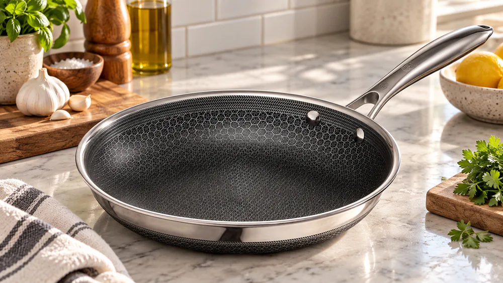 HexClad 10-Inch Hybrid Nonstick Frying Pan