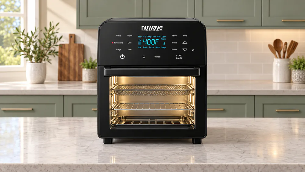 NuWave Brio 15.5-Qt Air Fryer Oven