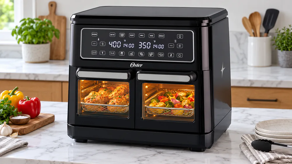Oster 11-Quart Dual Zone Air Fryer Oven