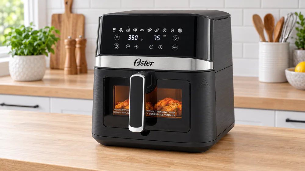 Oster 6 Quart Digital Air Fryer with Window