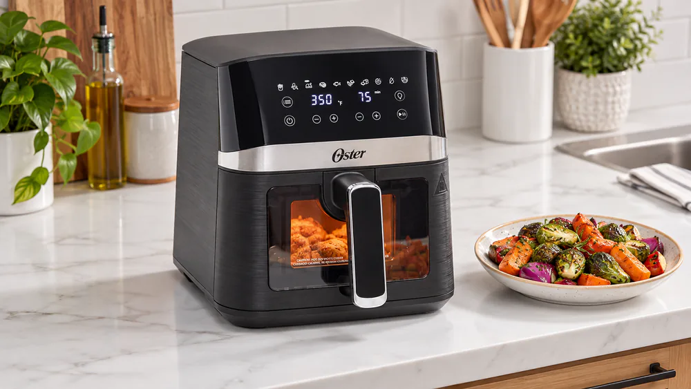 Oster Compact 4 Quart Digital Air Fryer with Window