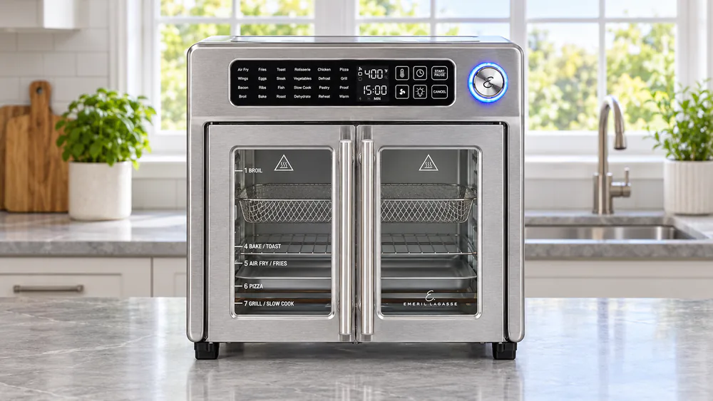 Emeril Lagasse 26QT French Door Air Fryer Toaster Oven
