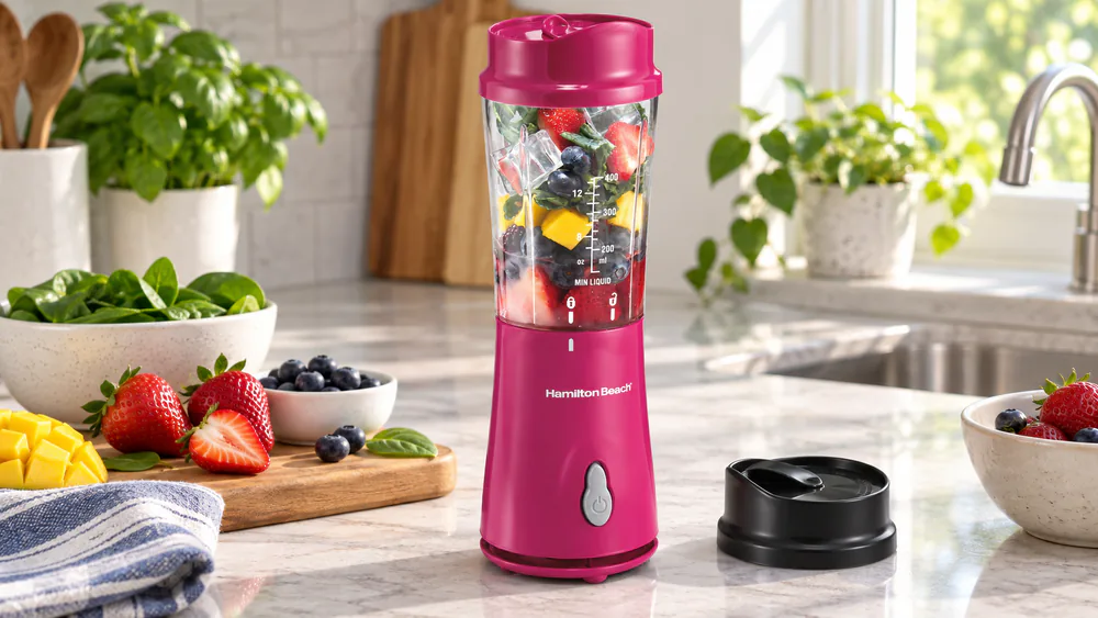 Hamilton Beach Personal Blender with Travel Lid