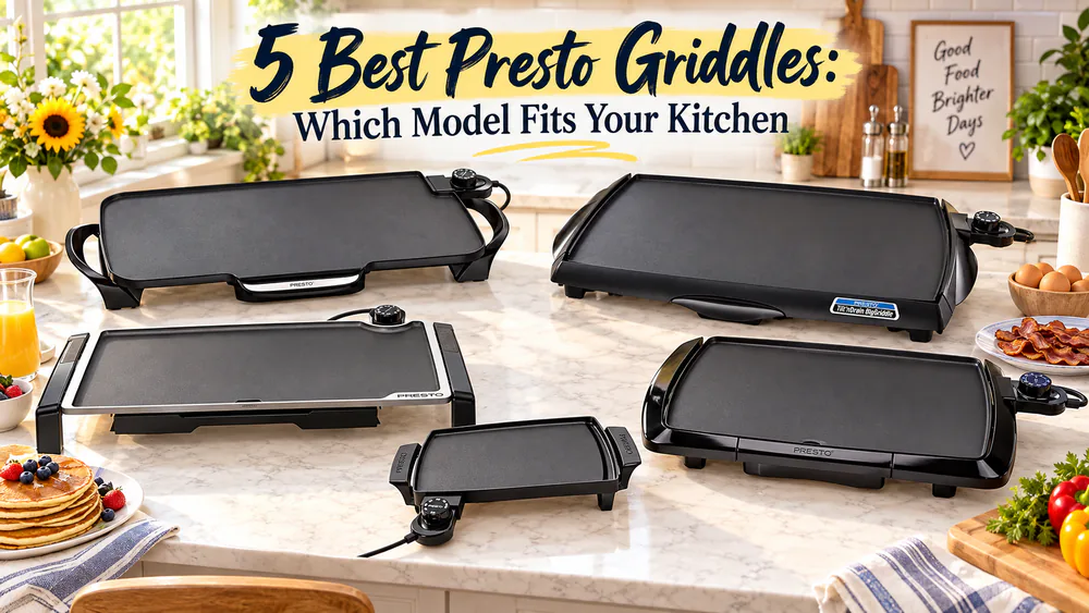 5 Best Presto Griddles: Which Model Fits Your Kitchen