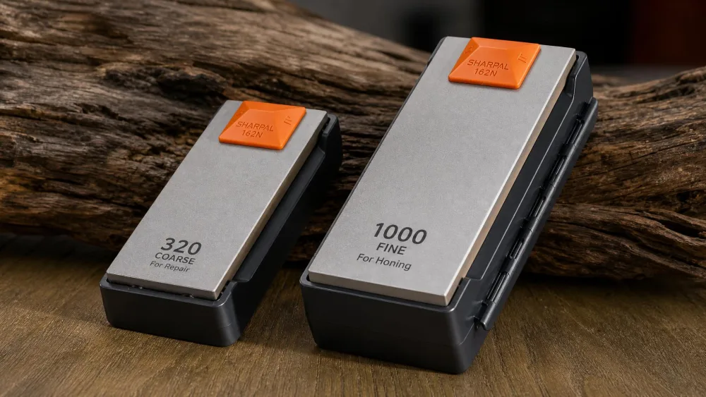 Sharpal 162N Dual-Grit Whetstone