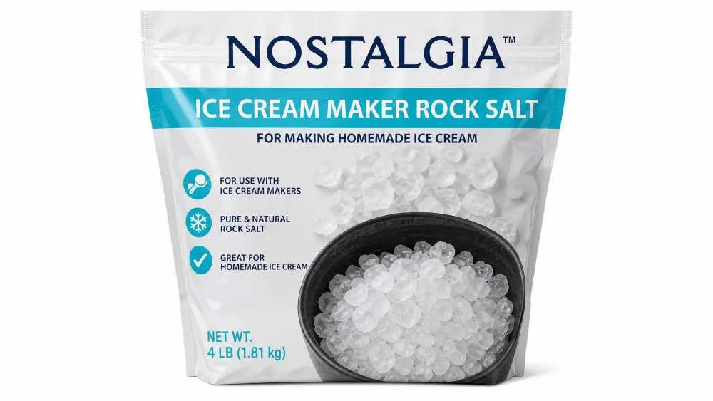 Nostalgia Ice Cream Rock Salt, 4 lb