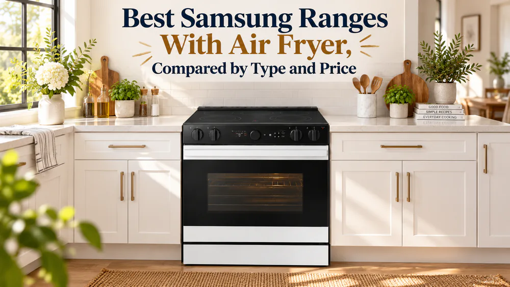 Best Samsung Ranges With Air Fryer, Compared by Type and Price