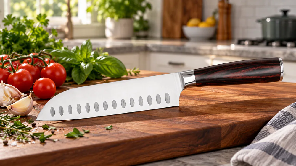 imarku 7-Inch Santoku Knife