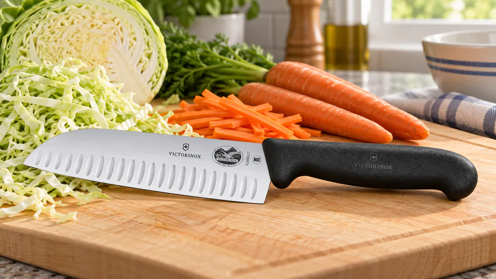 Victorinox Fibrox 7-Inch Santoku Knife