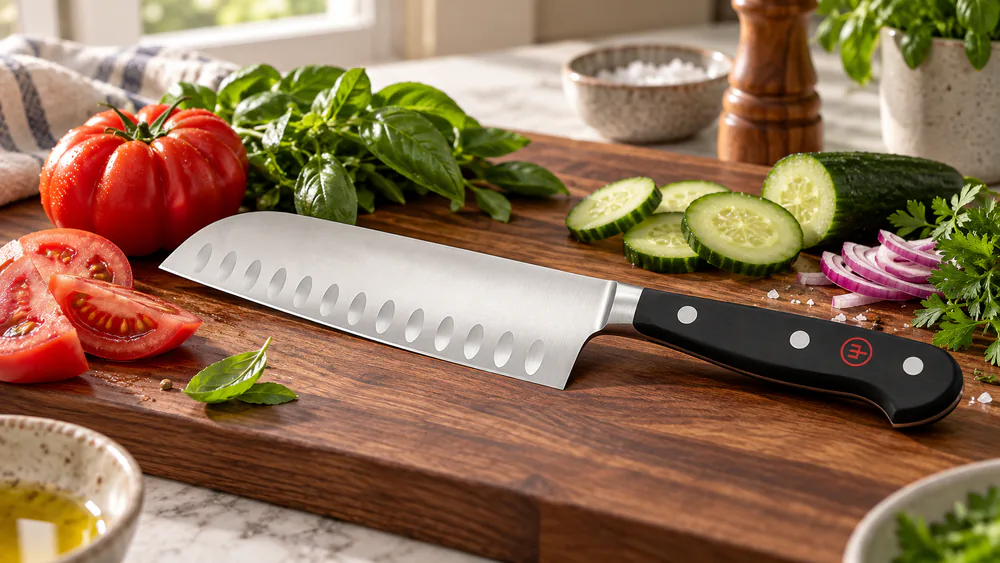 Wüsthof Classic 7-Inch Santoku Knife