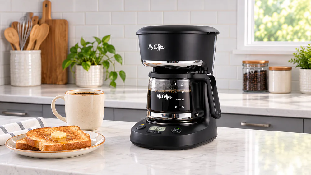 Mr. Coffee 5-Cup Programmable Mini Brew