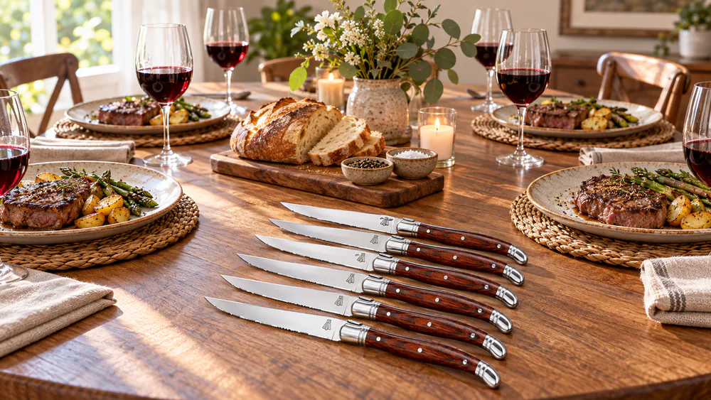 Trudeau Laguiole Steak Knife Set