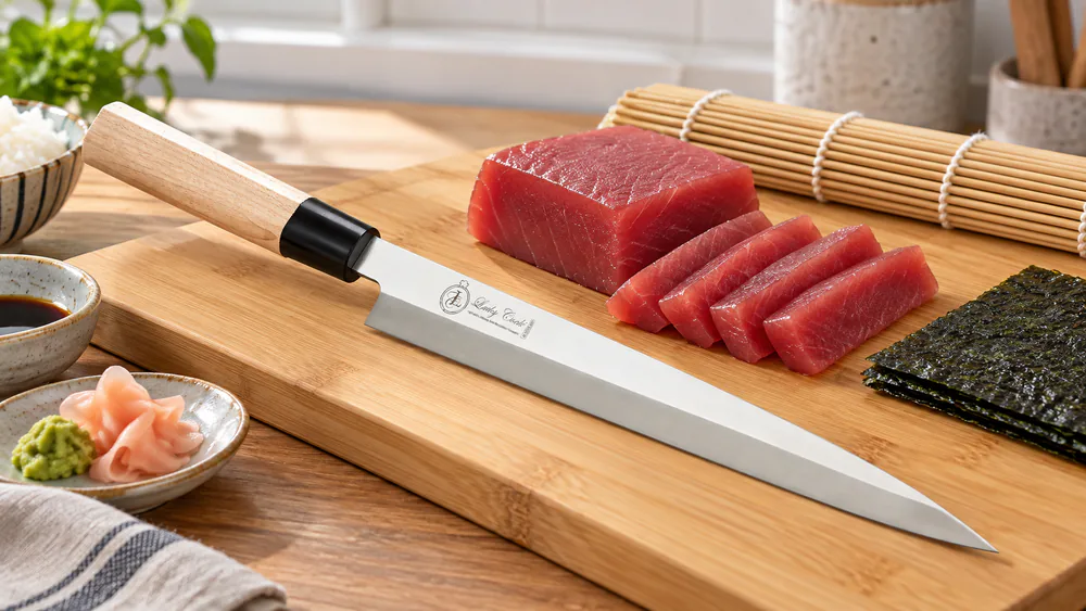 Lucky Cook 10" Sashimi Sushi Knife