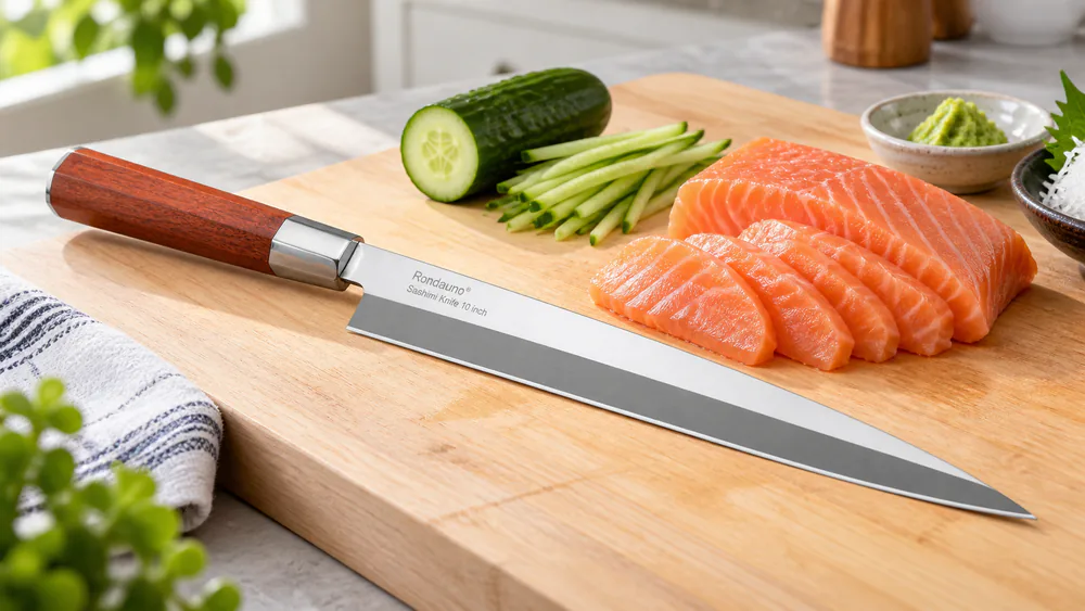 Rondauno Sashimi Knife Yanagiba 10"