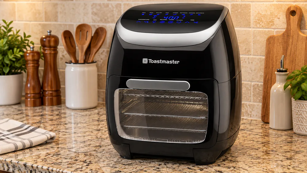 Toastmaster 11.6 Qt Digital Air Fryer and Rotisserie