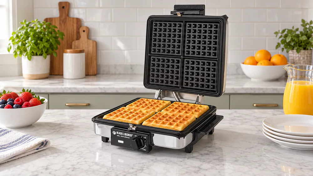 Black+Decker G49TD Waffle/Griddle