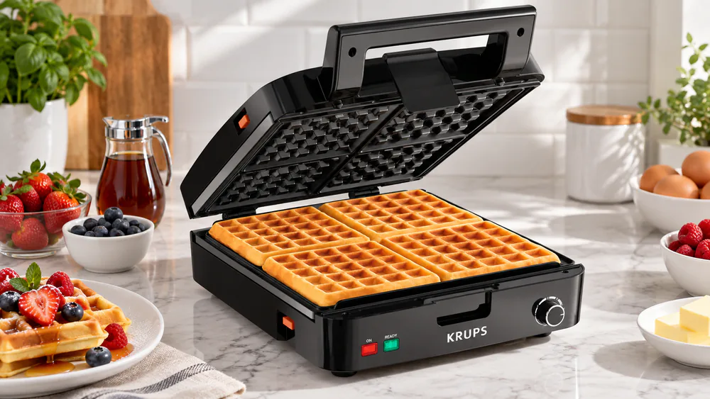 KRUPS 4-Slice Belgian