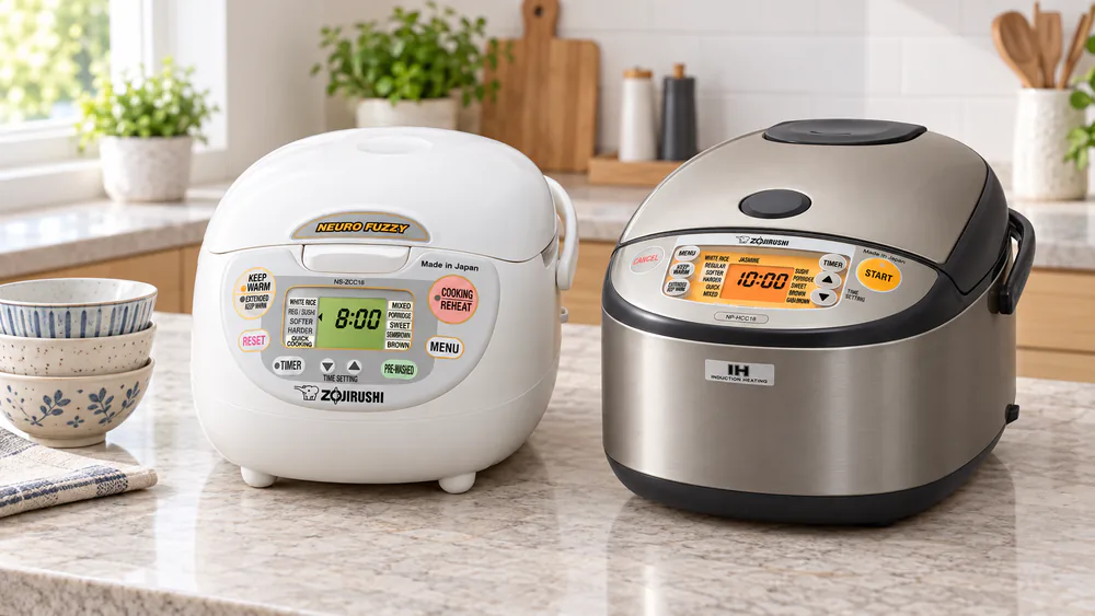Zojirushi NS-ZCC18 and NP-HCC18XH 10-Cup