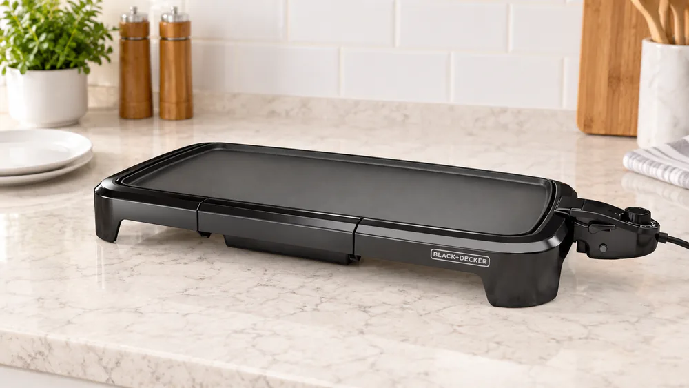 BLACK+DECKER GD2011B Family-Sized Electric Griddle